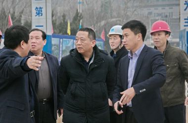 图片新闻：济南市建委副主任武兆军调研山东贝特建筑项目管理咨询有限公司监理的超算中心项目